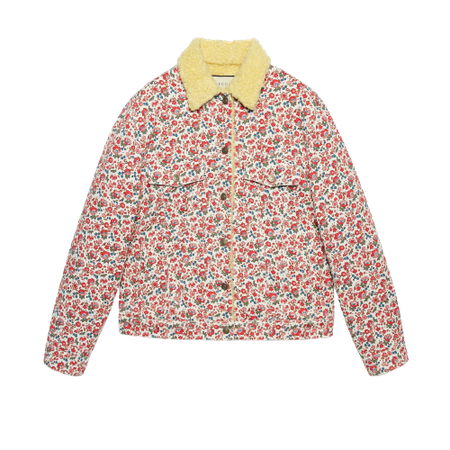 Gucci Liberty floral cotton jacket