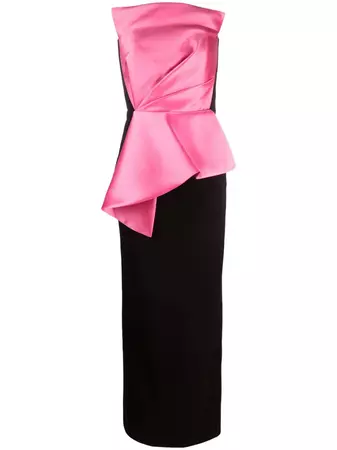 Solace London Zuri Panelled Maxi Dress - Farfetch