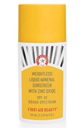 First Aid Beauty Weightless Liquid Mineral Sunscreen SPF 30 | Nordstrom