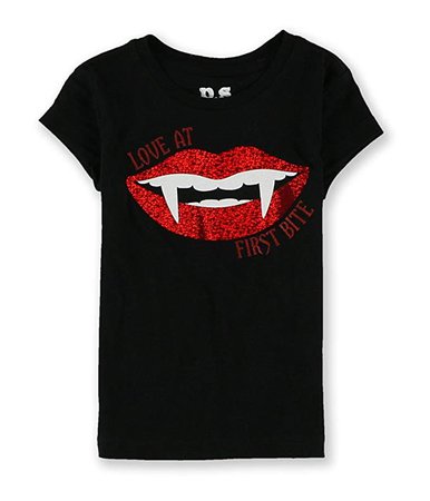 Amazon.com: Aeropostale Girls First Bite Embellished T-Shirt Black 4 - Little Kids (4-7): Clothing