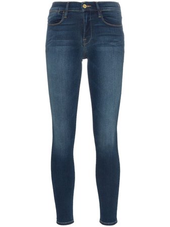FRAME Le High Skinny Jeans - Farfetch
