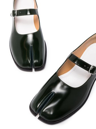 Shop Maison Margiela Tabi-toe Mary Janes with Express Delivery - FARFETCH
