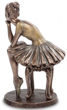 Statuette of a seated ballerina