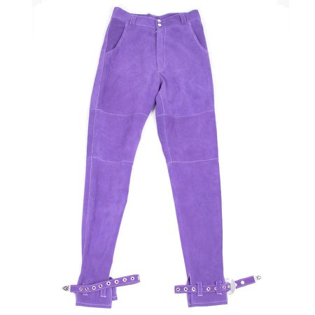 Digital Pants Museum sur Instagram : 730 Purple Suede Buckle Pants