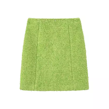 Tweed Mini Skirt | uploaded by mt