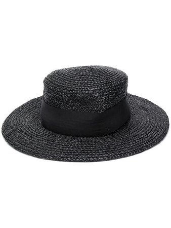 Chanel Vintage 1980's wide-brim Hat - Farfetch
