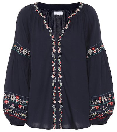 Carina embroidered blouse