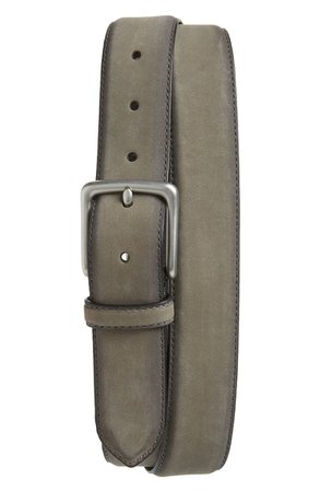 ALLSAINTS Nubuck Leather Belt