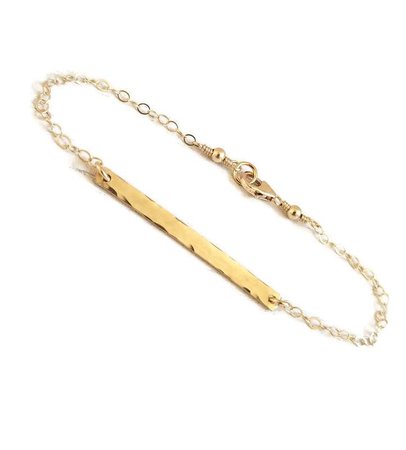 Skinny Bar Bracelet, Sterling Silver or Gold Bar Bracelet – Fabulous Creations Jewelry