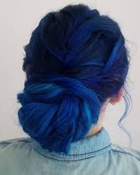 blue hair updo - Google Search