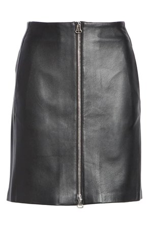 rag & bone/JEAN Heidi Leather Skirt | Nordstrom