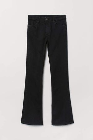 Bootcut Regular Jeans - Black