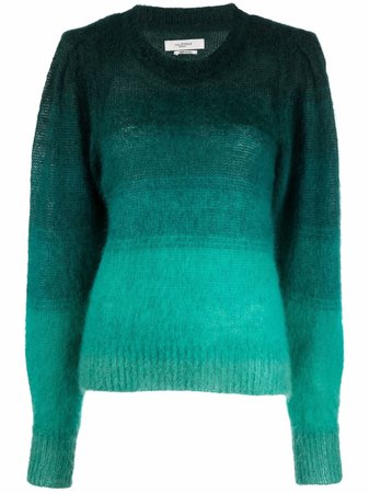 Isabel Marant Étoile gradient-effect knitted jumper