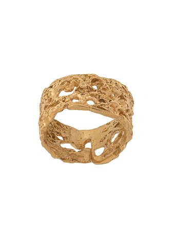 LOVENESS LEE Piloso Textured Ring - Farfetch