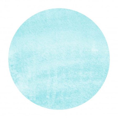 Light Blue Watercolor Circle