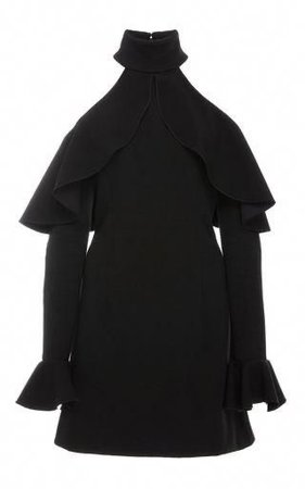 Black Cold Shoulder Dress