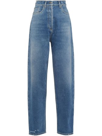 Prada High Waist straight-leg Jeans - Farfetch