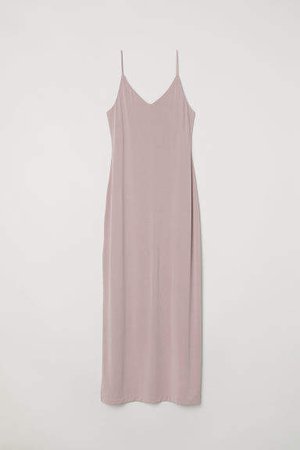 Modal-blend Maxi Dress - Pink