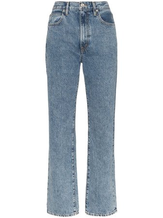 SLVRLAKE high-waisted straight leg jeans $279 - Buy Online - Mobile Friendly, Fast Delivery, Price