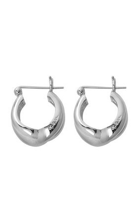 Silver-Tone Twisted Bold Earrings By S.sil | Moda Operandi