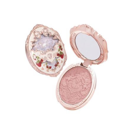 Flower Knows Strawberry Rococo Series Embossed Blush Chic Decent Beauty