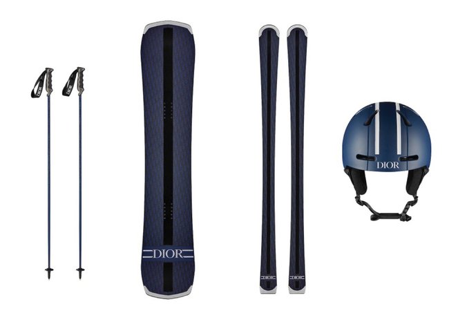 Dior Ski Snowboard Gear Blue