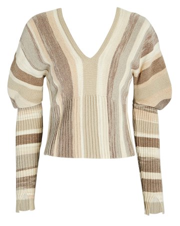 Jonathan Simkhai Jasmina Sweater In Multi | INTERMIX®