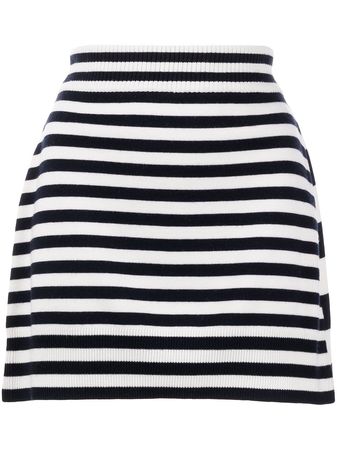 Monse horizontal-stripe Mini Skirt - Farfetch
