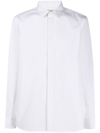 Saint Laurent Yves Collar Shirt - Farfetch