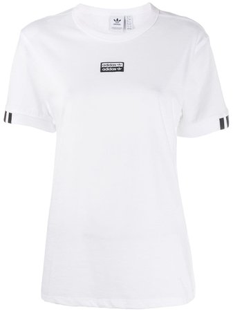 Adidas Camiseta Com Logo Bordado - Farfetch