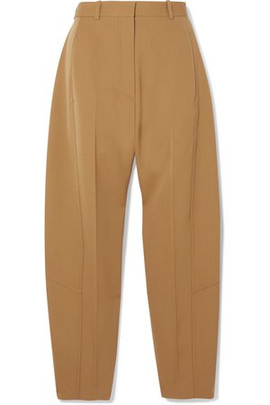 Victoria Beckham | Wool-twill tapered pants | NET-A-PORTER.COM