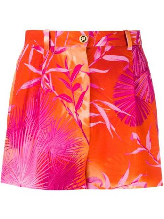 Versace Tie Dye Short Shorts Aw20 | Farfetch.Com