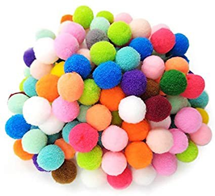 Amazon.com: Yecho Premium 300 PCS 1 Inch Assorted Pom Poms, Craft Pom Pom Balls, Colorful Pompoms for DIY Creative Crafts Decorations, Kids Craft Project, Home Party Holiday Decorations: Arts, Crafts & Sewing