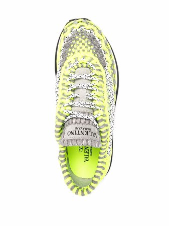 Valentino Garavani crochet low-top sneakers - FARFETCH