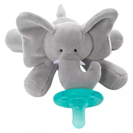WubbaNub® Elephant Pacifier - Gray : Target
