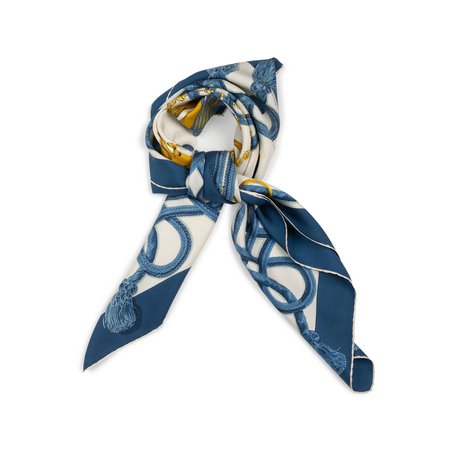 Authentic Second Hand Hermès Palefroi Silk Scarf (PSS-937-00014) - THE FIFTH COLLECTION