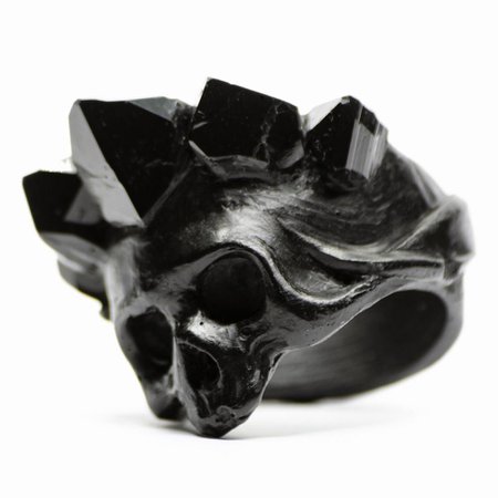 CRYSTAL CROWN RING - Macabre Gadgets Online Boutique