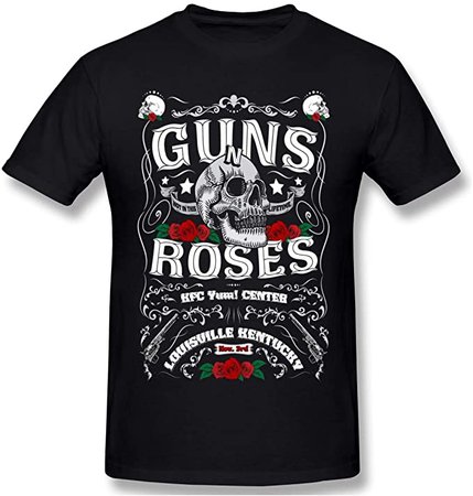 Amazon.com: Men's Guns N' Roses Cross T-Shirt: Clothing