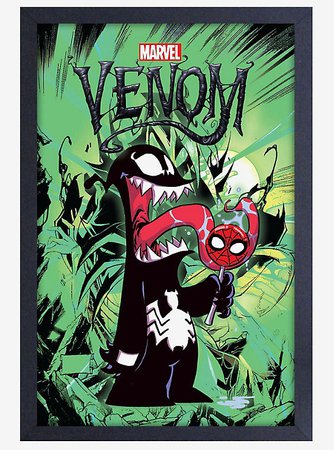 Marvel Venom Green Poster