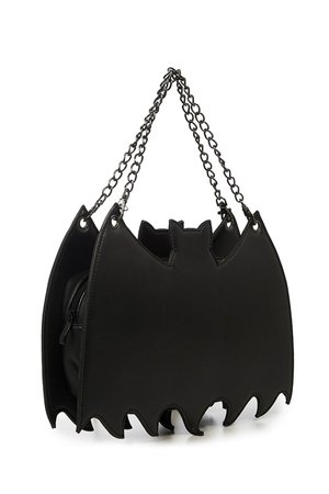 Black Celebration Bat Gothic Backpack by Banned | Gothic