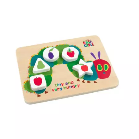 The Very Hungry Caterpillar Wooden Shape Puzzle | MORI