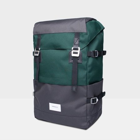 Рюкзак harald, 21 л, специально для ноутбука 13" зеленый/ серый Sandqvist | La Redoute