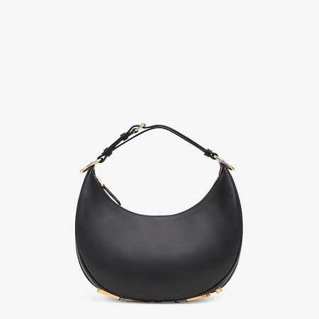 Fendigraphy Small - Black leather bag | Fendi