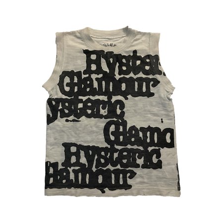 hysteric glamour crop tank top