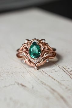 rings emerald
