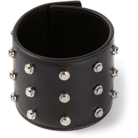 Saint Laurent Studded Cuff Bracelet