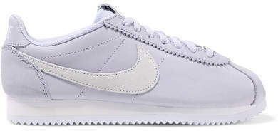 Classic Cortez Leather And Suede Sneakers - Lilac