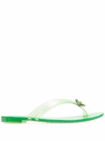 Casadei Jelly crystal-embellished sandals