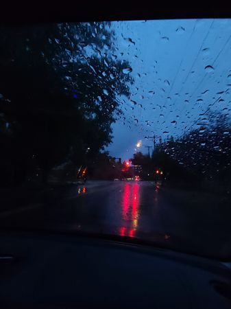 rainy 🌧 ☔️ night light blue clouds ⛅️ 💙 aesthetic