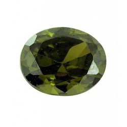 green zircon stone